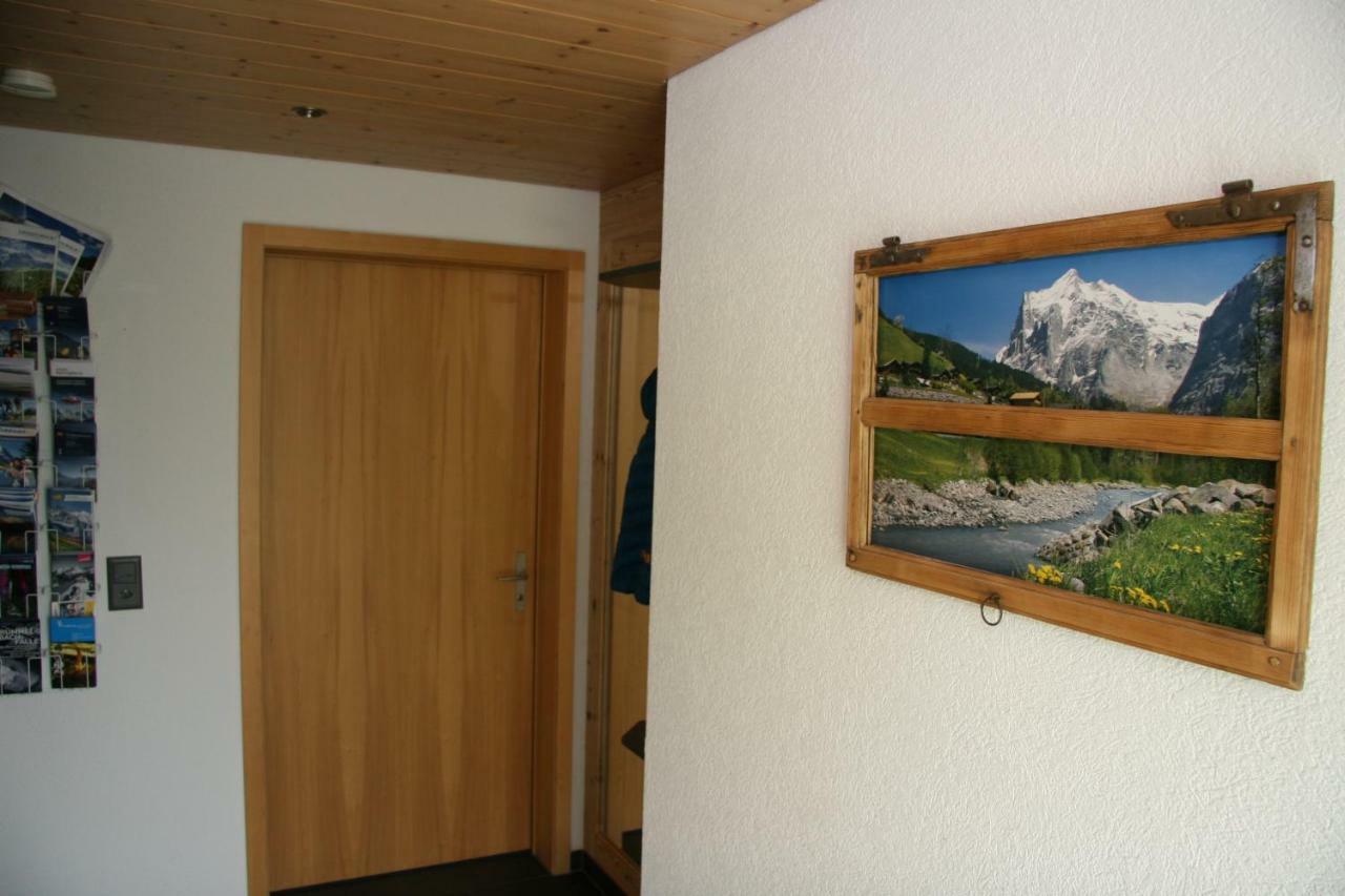 Ferienwohnung Chalet Bärgbächli Grindelwald Exterior foto